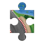 Gra 2 w 1, Puzzle i gra, Samochody wyścigowe, Pokojowe Królestwo: ceny i cechy