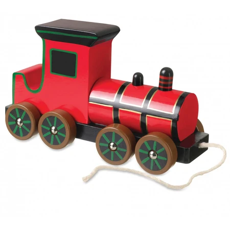 Juguete para tirar de locomotora de vapor, Orange Tree Toys
