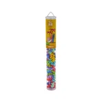 Plus-Plus construction set, 100 pieces tube, Tropical Mix, tropical colors