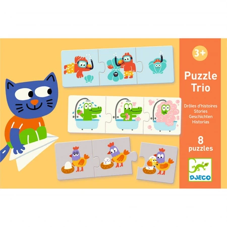 Djeco Verhaalpuzzel Trio