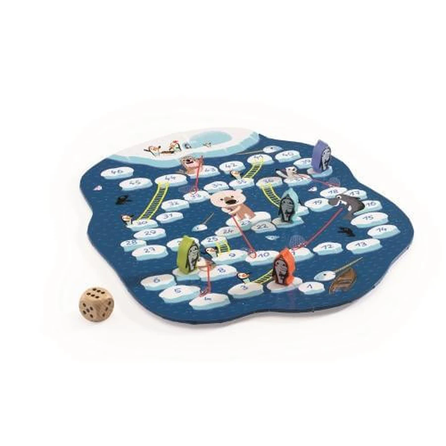 Strategie-Spiel Penguins on Ice Djeco