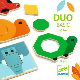 Lernspielzeug Puzzle duobasic Djeco