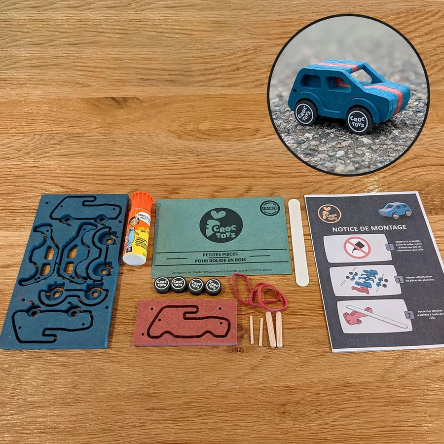 Monik electric vehicle construction set, Croc toys