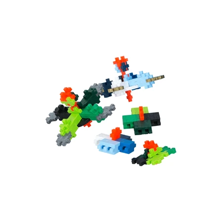 Plus-Plus construction set, 240 pieces, Learn to build a puppet