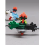 Plus-Plus construction set, 240 pieces, Learn to build a puppet