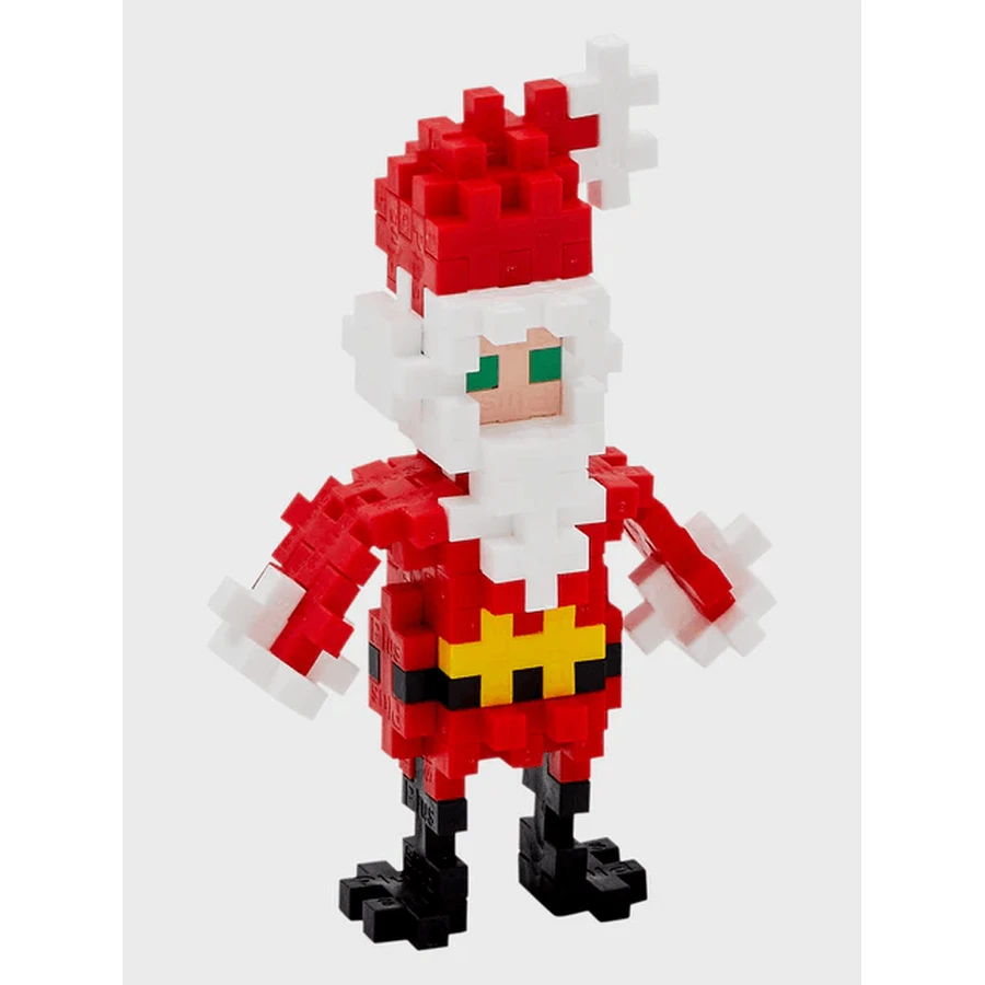 Plus-Plus Baukasten, Röhre 100 Teile, Weihnachtsmann