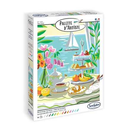 Peinture à numéros - Tea Time - Sentosphère
