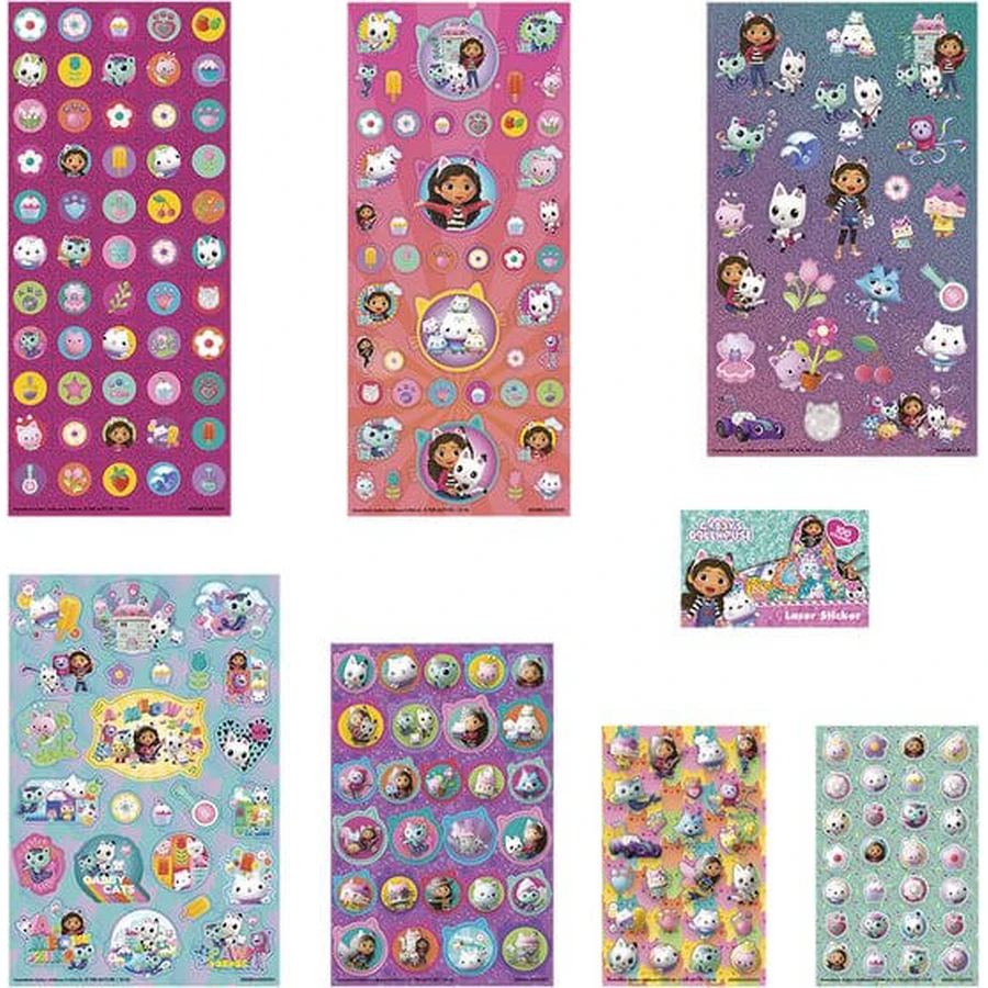 Gabby's Dollhouse super stickerset