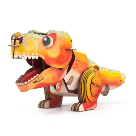 3D-geluidspuzzel - Tyrannosaurus Rex, Bouw 'n' Geluid