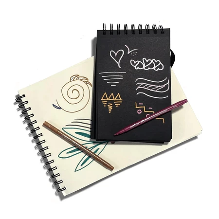 Carioci Colorate metalice-Color Sheen-set de 12