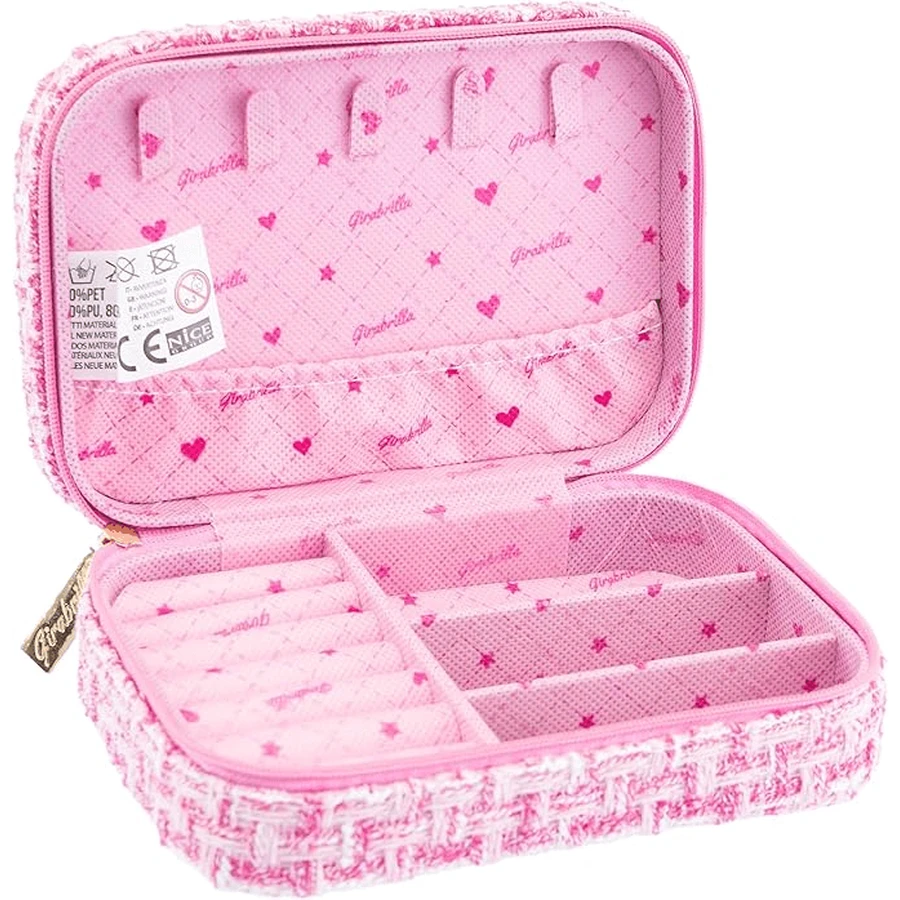 Girabrilla Schmuck- und Accessoires-Box mit Wendepailletten