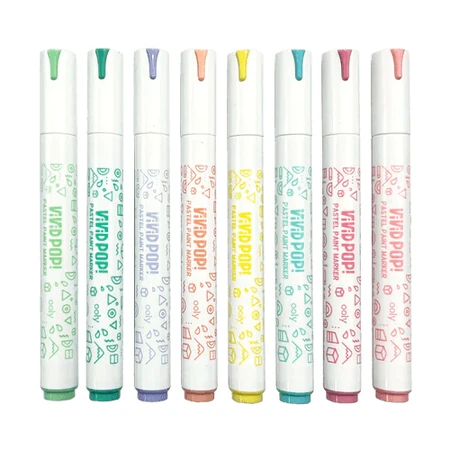 Vivid Pop! Farbstifte - 8er-Set, pastellfarben