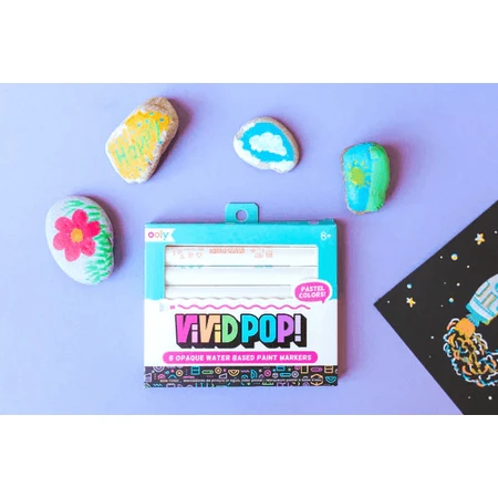 Vivid Pop! Farbstifte - 8er-Set, pastellfarben