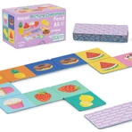 Dominoes with Boppi Pictures, 28 pieces, Food