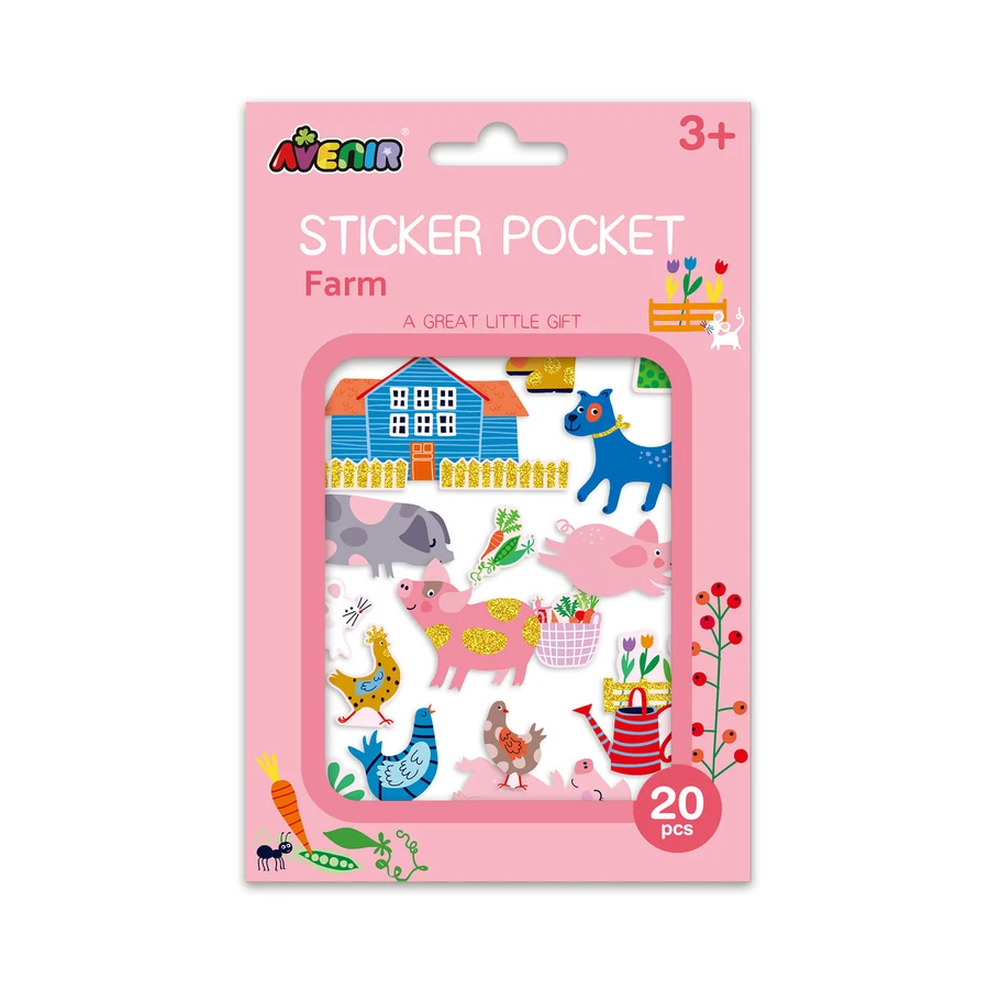 Set of stickers - Farm