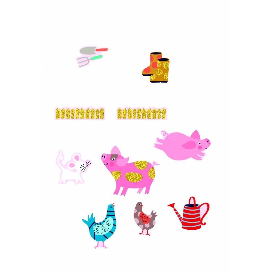 Set of stickers - Farm