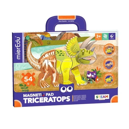 Juego magnético educativo - Triceraptors