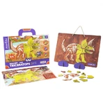 Juego magnético educativo - Triceraptors