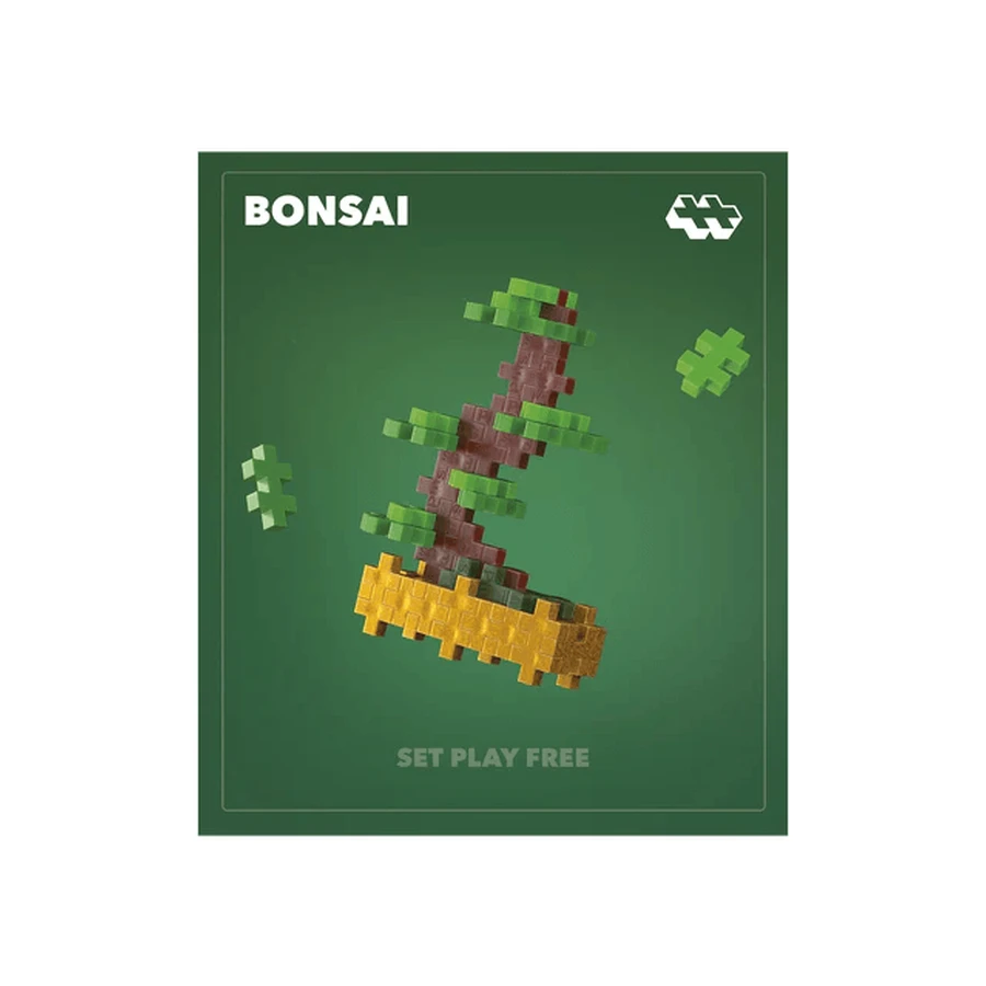 Bouwpakket Plus-Plus, PLANTEN - Bonsaigroen