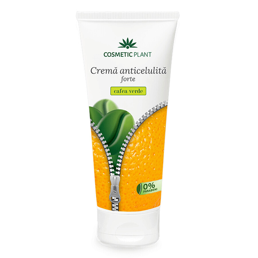 Crème anti-cellulite forte à l'extrait de café vert, 200 ml, Cosmetic Plant