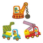 Puzzelduo mobiel voertuig