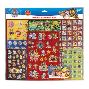 Super set abtibilduri Paw Patrol, Patrula Catelusilor