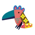 Stick'N'Play creatief spel met 3D scènes en herpositioneerbare stickers - Safari Dieren