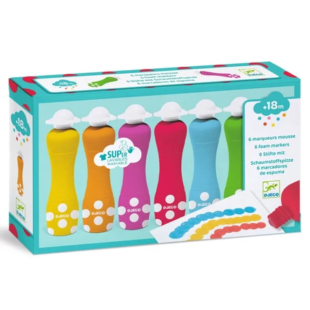 Djeco baby round markers set