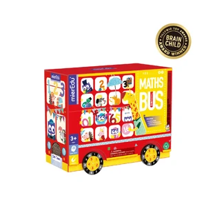 2 in 1 educational game - Math Bus