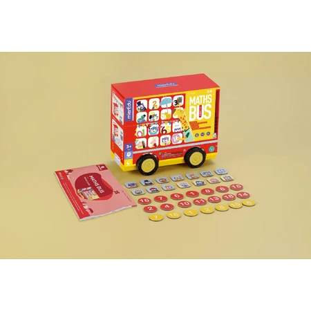 2 in 1 educational game - Math Bus