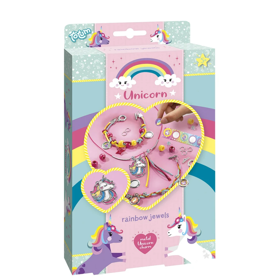 Set creativ DIY Bijuterii cu unicorni