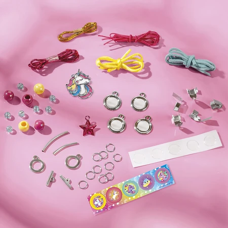 Set creativ DIY Bijuterii cu unicorni