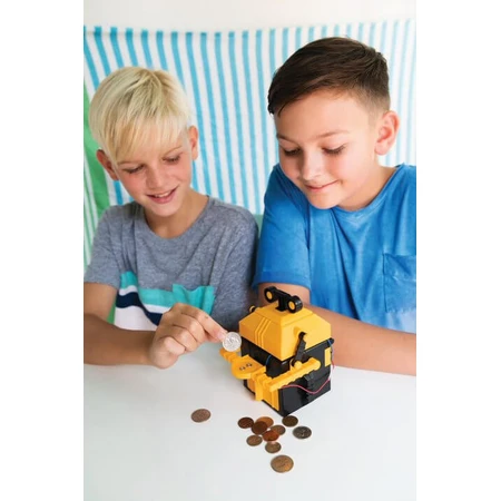Kit constructie robot - Money Bank Robot, Kidz Robotix