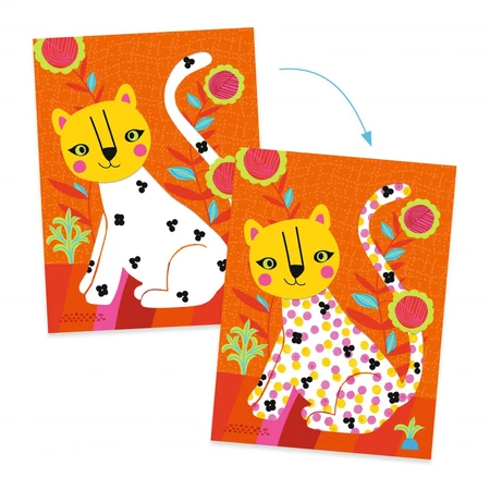 Creatief schilderspel voor kleintjes Just Dots, Djeco
