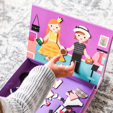 Magnetic art and matching puzzle game - Clothing