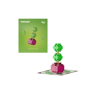 Juego de construcción Plus-Plus, PLANTAS - Topiario