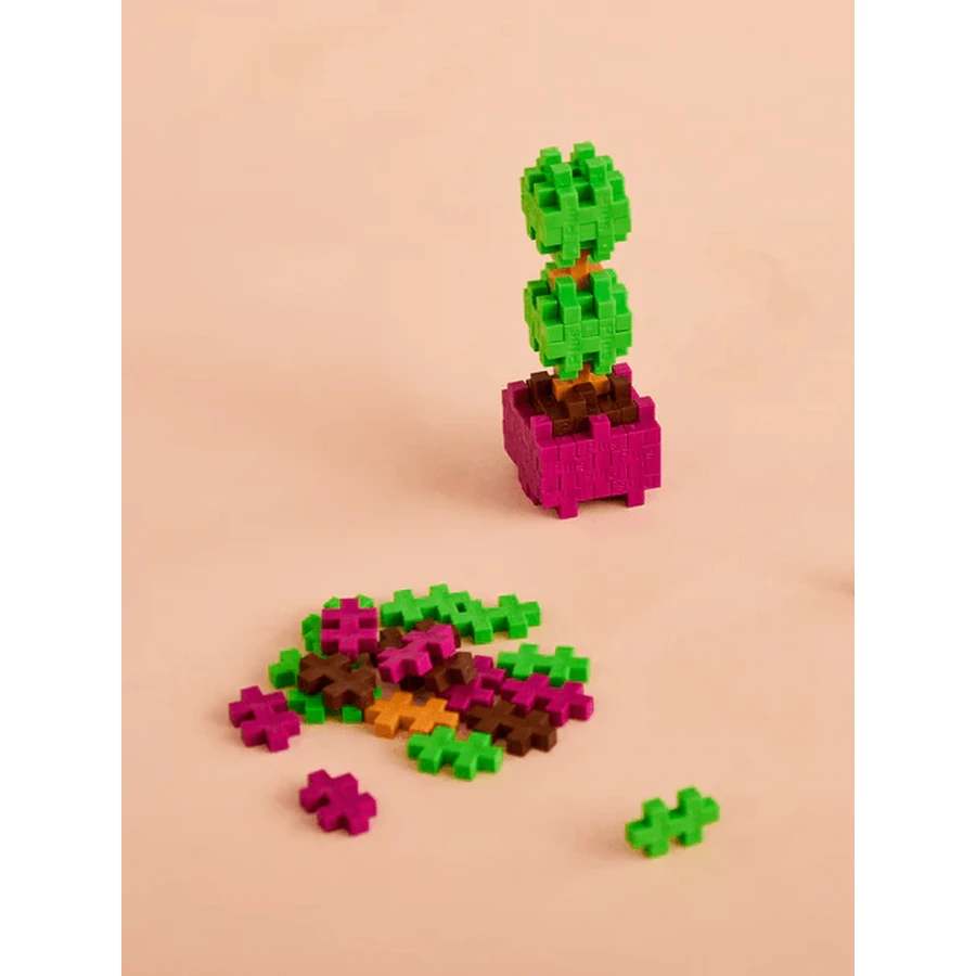 Juego de construcción Plus-Plus, PLANTAS - Topiario