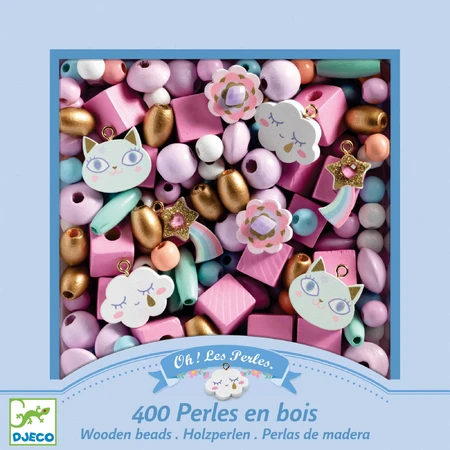 Perles arc-en-ciel, perles Djeco arc-en-ciel