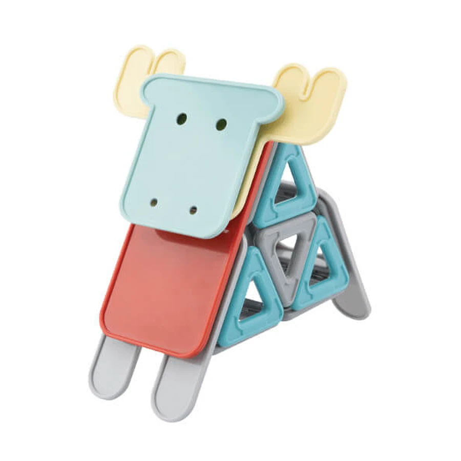 Set magnetic de construit- Magformers Animale, 40 piese