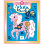 Set creativo con cuentas, animales y flores