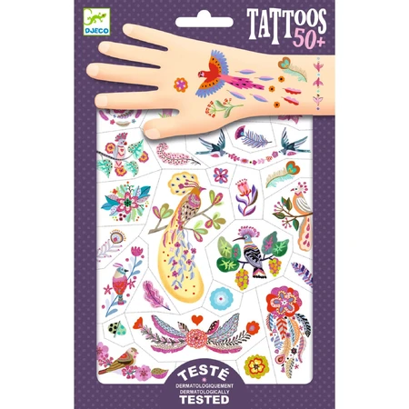 Tatuaje Djeco Pasari veelkleurig