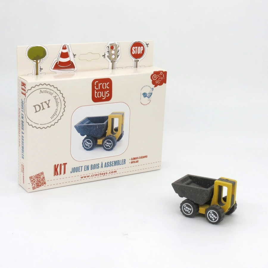 Construction vehicle construction set Marco dumper, Croc toys