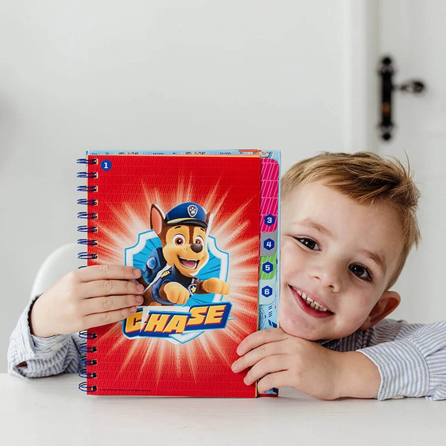 Set créatif avec autocollants, chiffres à coller, Paw Patrol
