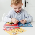 Set créatif avec autocollants, chiffres à coller, Paw Patrol