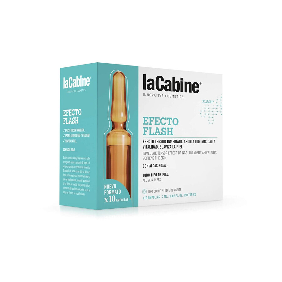 LA CABINE - FLASH EFFECT Teint flacons 10 x 2ml