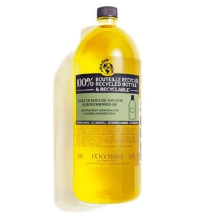 Nachfüllbares Duschöl mit Mandelextrakt Mandel-Duschöl, 500 ml, L'Occitane