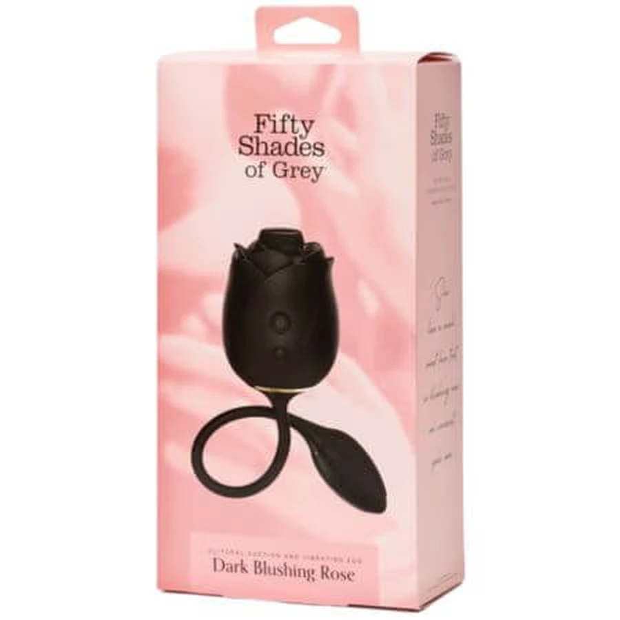 Dispositif de stimulation intime Dark Blushing Rose, 1 pièce, Fifty Shades Of Grey
