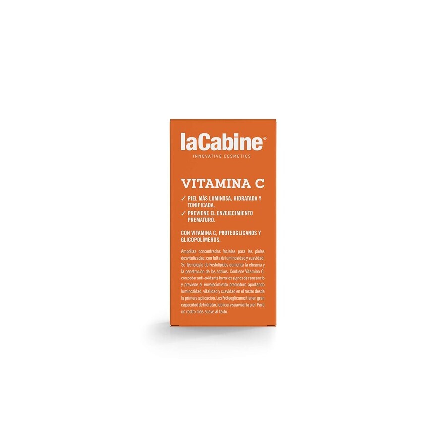 LA CABINE - VITAMINE C flesjes voor de teint10 x 2ml