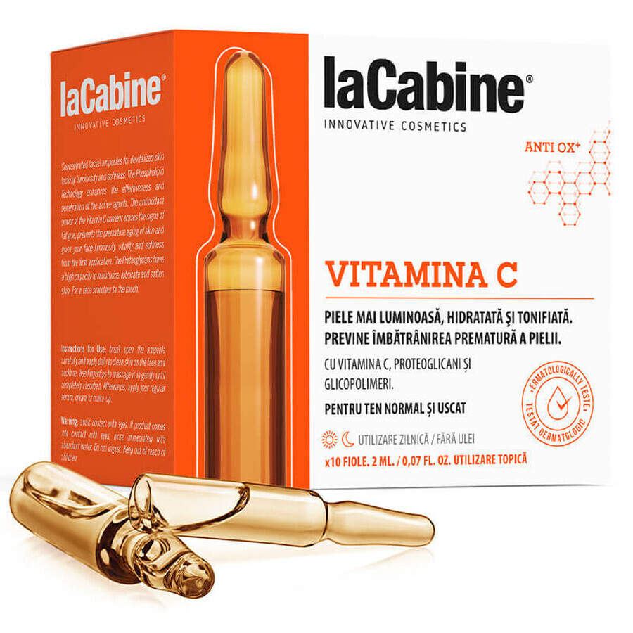 LA CABINE - VITAMINE C flacons pour le teint10 x 2ml