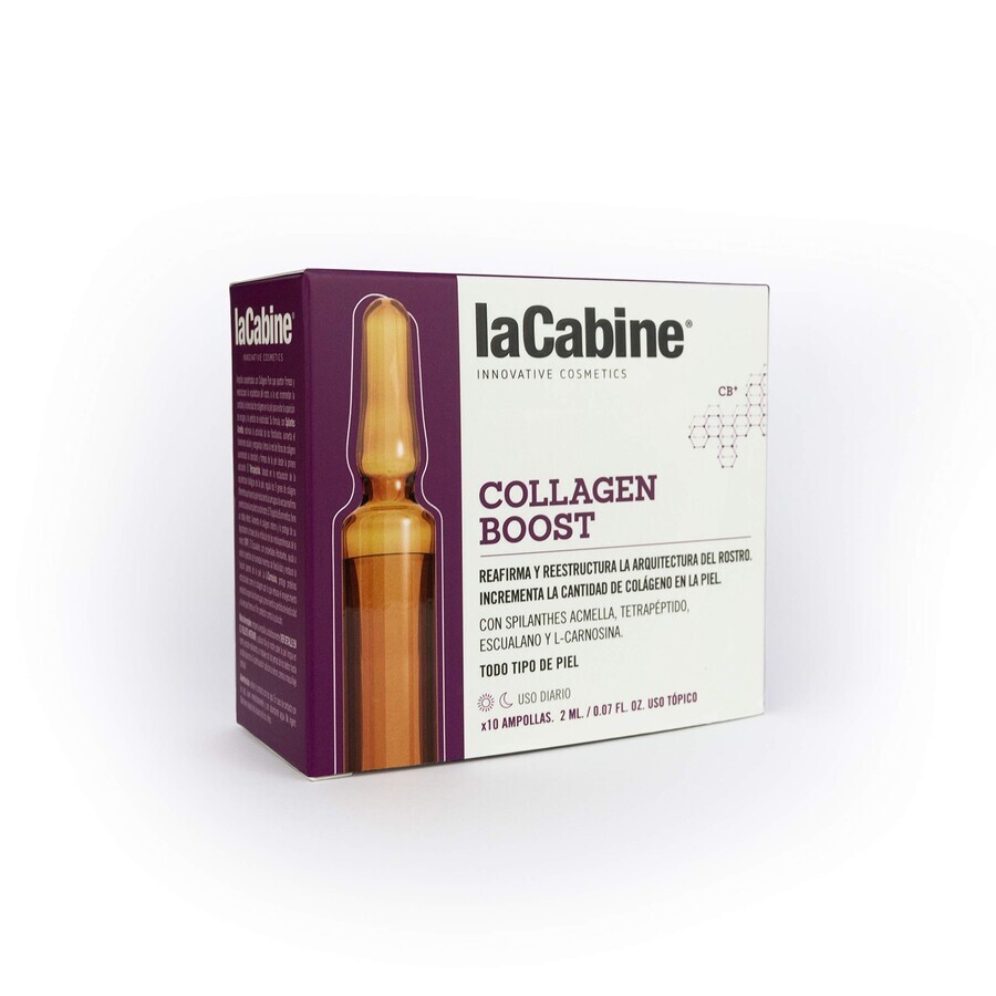 Collageen Boost huidampul 10 x 2 ml, La Cabine